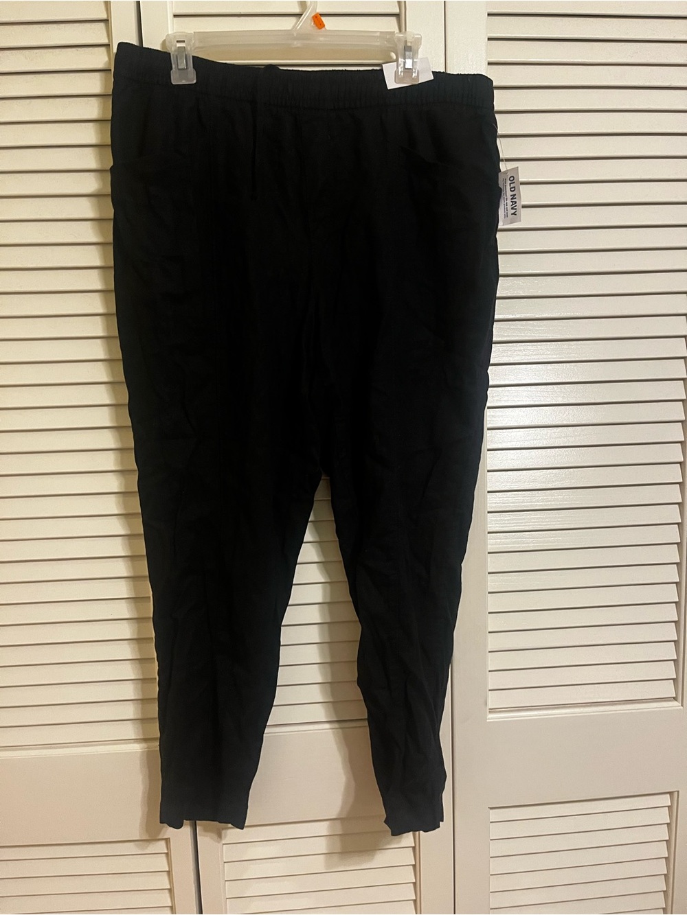 Old Navy women’s  Black linen Pants